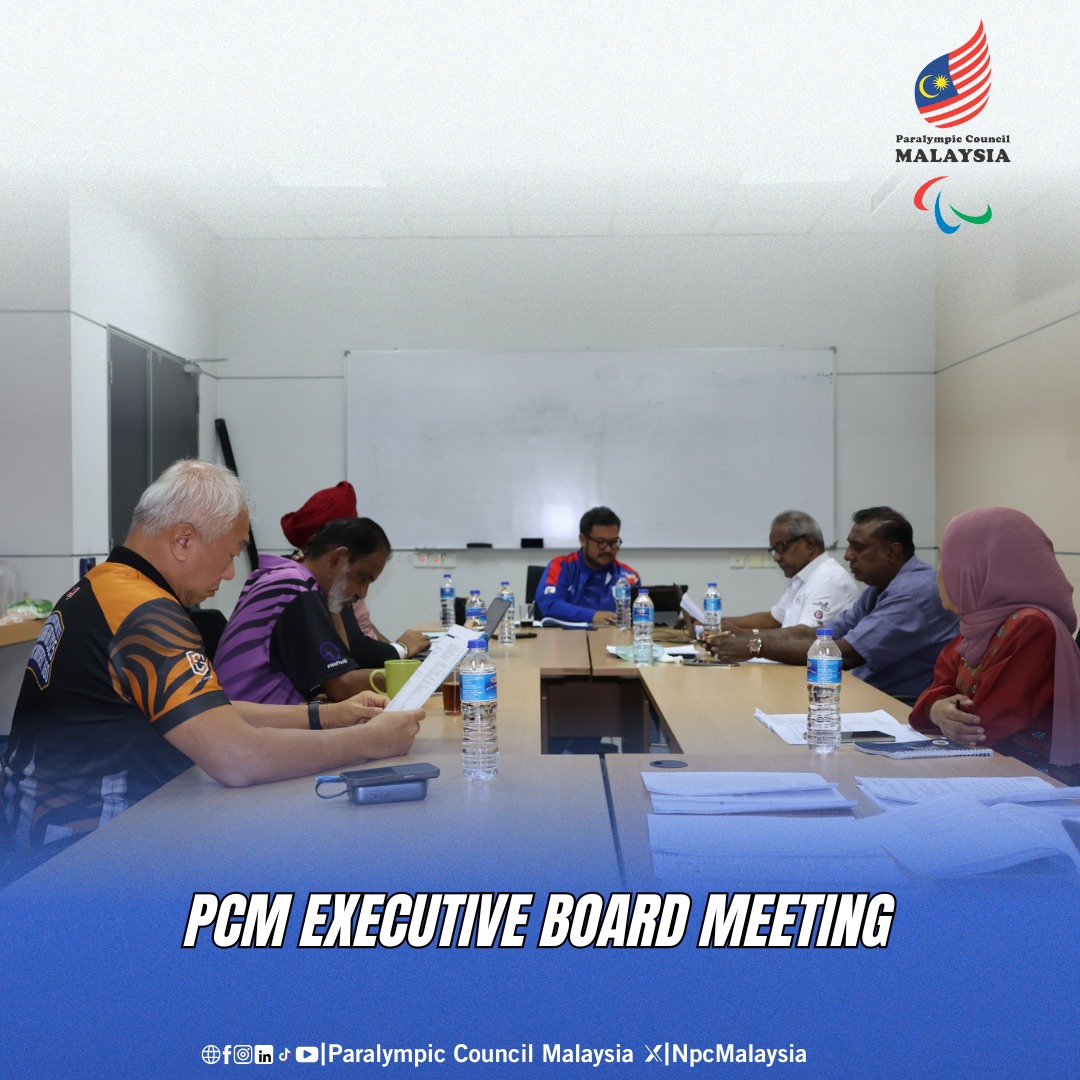NpcMalaysia's tweet image. 2nd PCM Executive Board Meeting for 2026

#ParalympicCouncilMalaysia #PCM #MajlisParalimpikMalaysia