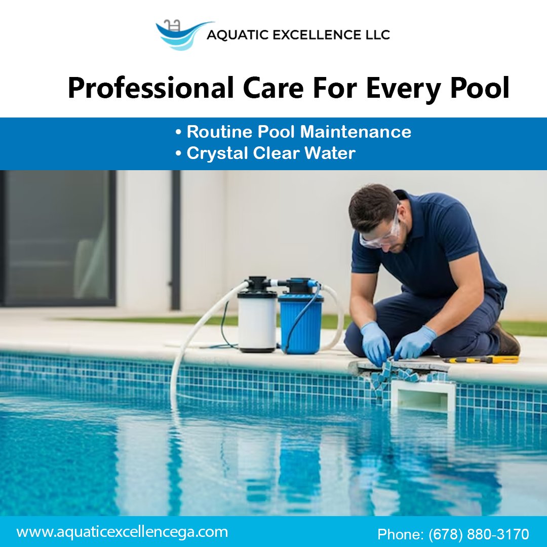 L30348Aquatic's tweet image. Our experienced team keeps water balanced, equipment running smoothly, and every swim refreshing and worry-free. Start your pool care plan today.

aquaticexcellencega.com
 
#PoolMaintenance #PoolCareExperts #PoolInstallation #CleanPoolLife #BackyardLiving #AquaticExcellence