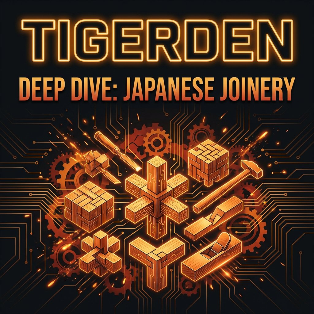 TigerDenApp's tweet image. 🎙️ NEW EPISODE: Deep Dive: Japanese joinery techniques and their modern applications

An in-depth exploration of japanese joinery techniques and their modern applications. Tiger and Alex break down the techniques, common mistakes, and p...

🔊 ...

#TigerDen #Podcast #Makers #DIY
