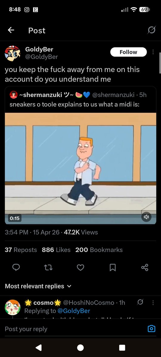 LibraryOfEGO's tweet photo. @shermanzuki I find it somewhat comedic your presence is so negative that I see people flaming you out of nowhere because you tried to join in on a meme trend. Pal you might just have to retire the account and the shermanzuki name (as well as the names of all those nasty alts of yours) https://t.co/aTyAcKCyfB