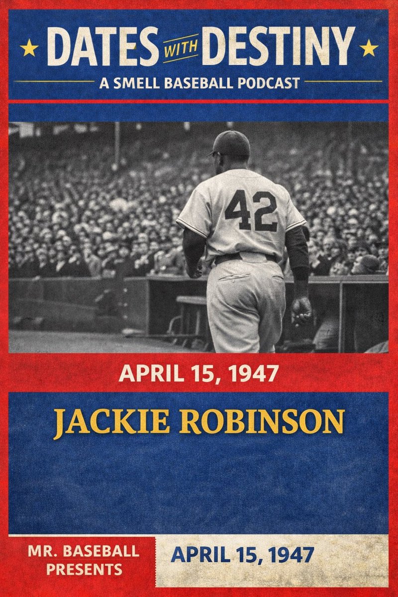 smellbaseball's tweet image. JACKIE ROBINSON - APRIL 15, 1947 - DATES WITH DESTINY youtube.com/shorts/uC575H4… via @YouTube