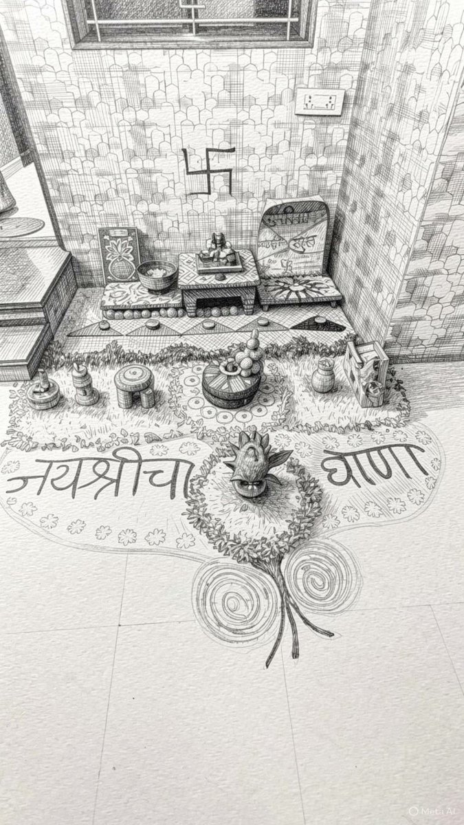 Shree_1197's tweet image. लग्न घर 
#Vibes