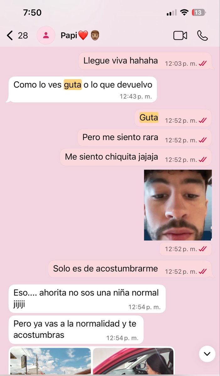 melycas14's tweet photo. así eran mis conversaciones con el, te extraño tanto, por siempre tu niña anormal💔 https://t.co/gVPDiWHKvg