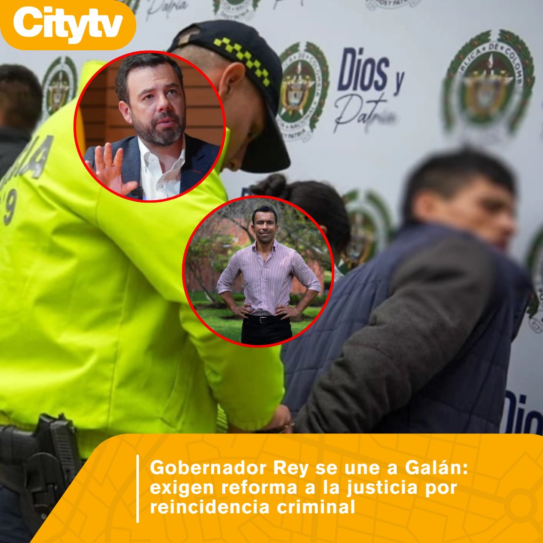 Citytv's tweet photo. #Seguridad |⚠️El mandatario de Cundinamarca pidió retirar beneficios de forma inmediata a delincuentes que delinquen desde la casa. Los detalles⬇️
https://t.co/G3k9m1Hv8v https://t.co/DJMDKTezYC