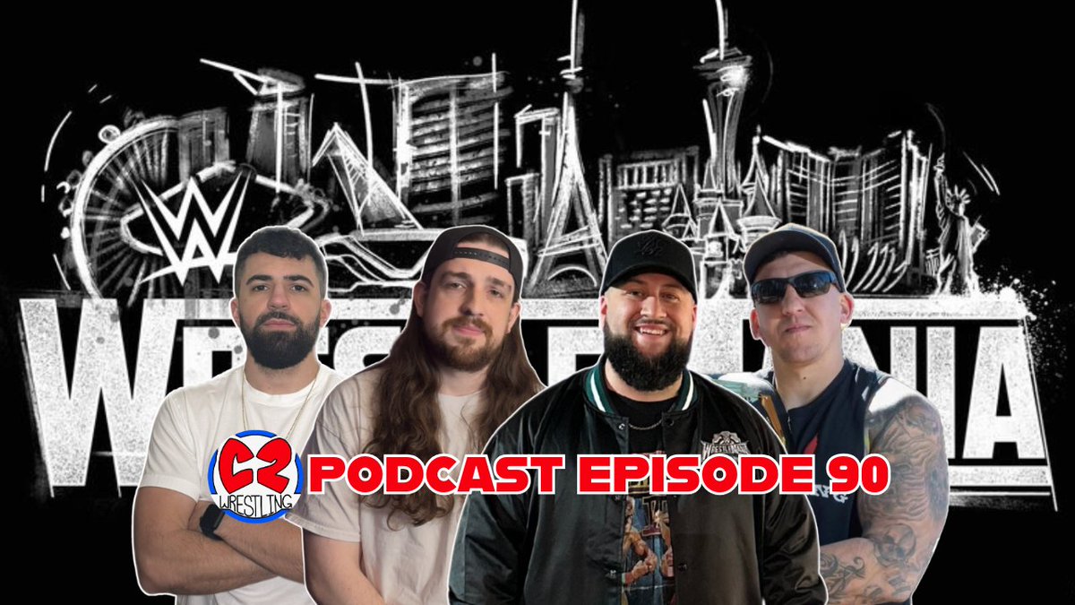 C2Wrestling_'s tweet photo. 🚨NEW POD ALERT🚨

One of the biggest shows of the year for us.. talking about the BIGGEST show of the year in wrestling. Our official WrestleMania 42 predictions & preview! Check it out!

YouTube:https://t.co/U9VujG0zaF
Spotify:https://t.co/7qaiTcZinn
Apple:https://t.co/gqa6eZkt7g

@WWE #WrestleMania42 #WrestleMania #WWERaw #RawOnNetflix #SmackDown #WWENXT