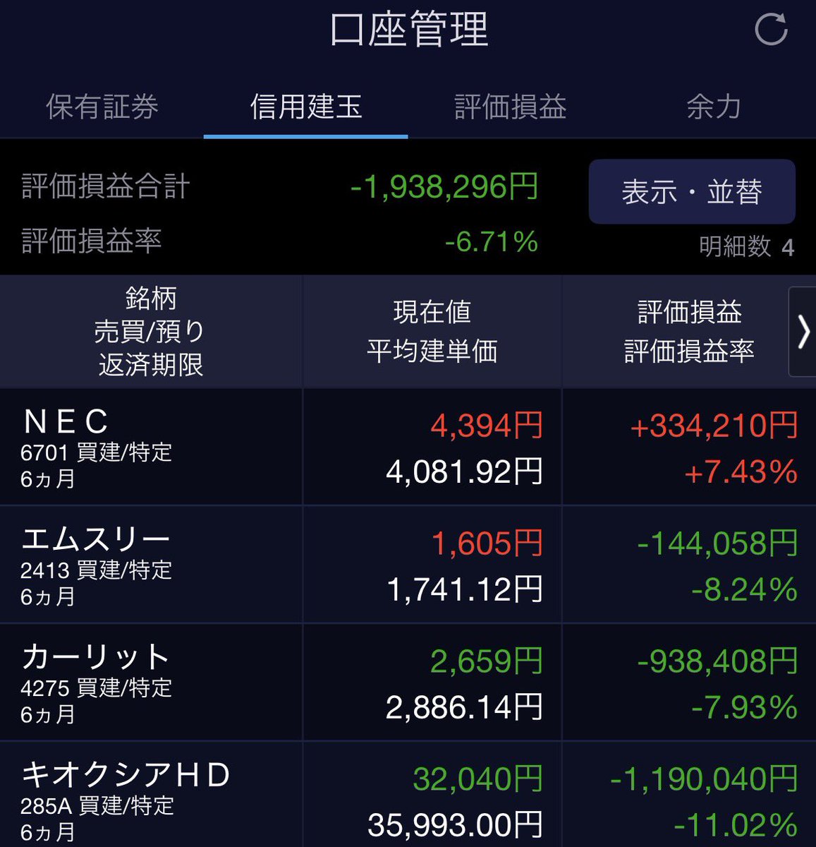 1000万取り返す投資家K tweet media
