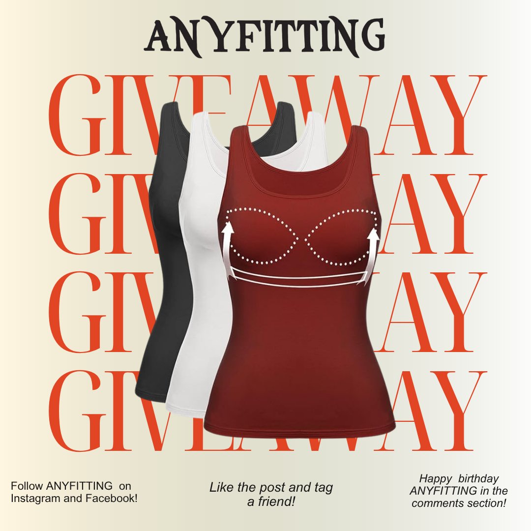 anyfittingshop's tweet photo. ANYFITTING is celebrating its 6th anniversary! 🎂
To celebrate our anniversary, we've prepared some amazing prizes for you!✨!
👉 Click the link :https://t.co/4XrKfSPvQ3
#Anyfitting #gift #goodluck #top #discount #partymust #builtinbra #birthdaygift https://t.co/Oiv3RSGc0t