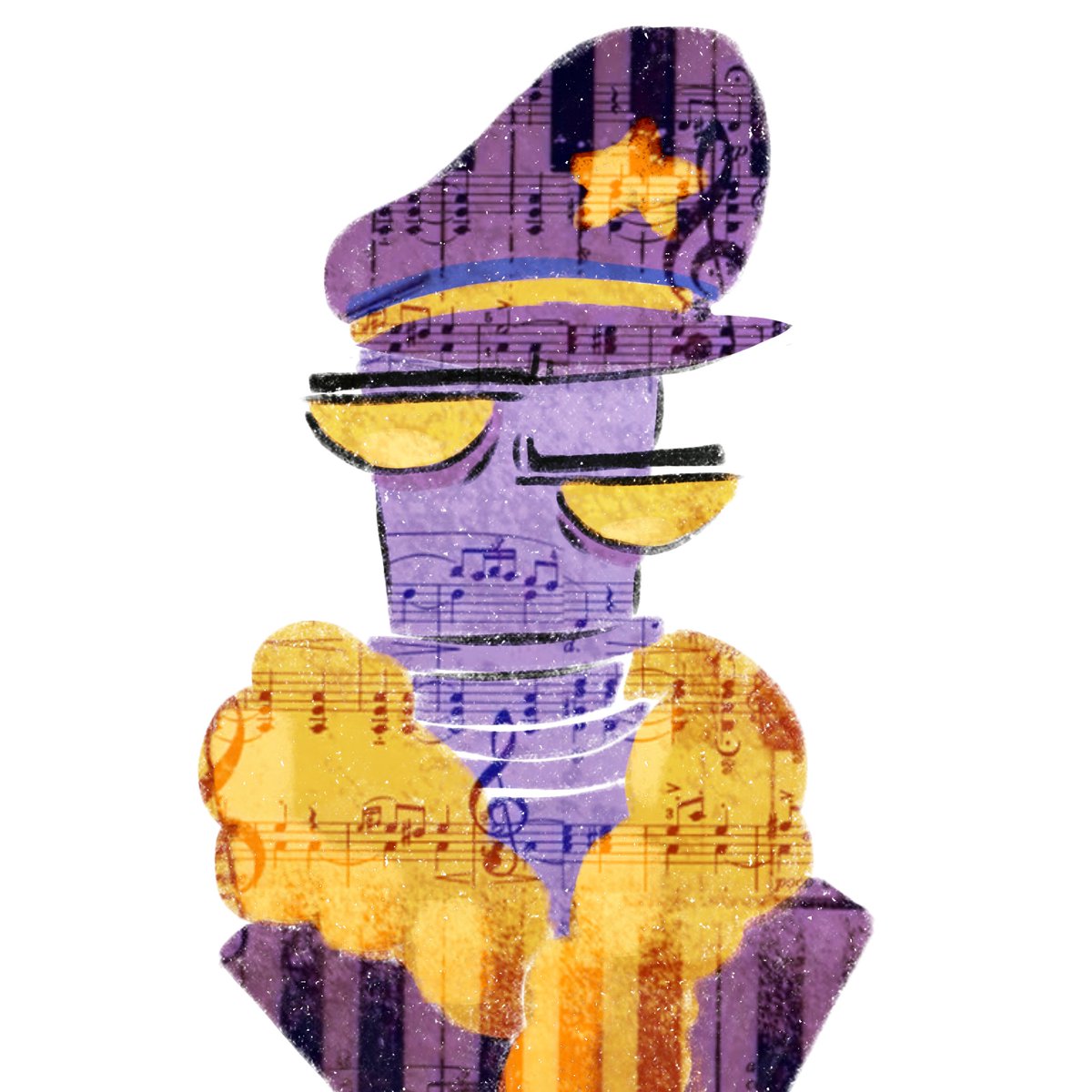 He was so fun fo draw omg