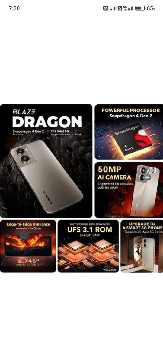 ShopClips's tweet image. 💯🦁🦅
हमारा अंदाज़ थोड़ा अलग है,
हम उम्मीद पर नहीं, अपनी ज़िद पर जीते है
#LavaBlazeDragon5G #Lava #NewPhone #TechReview #ValueForMoney