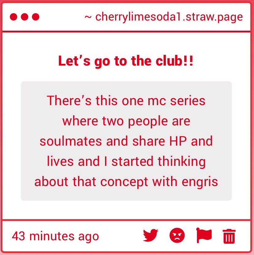 That scares the shit out of me lowkey 😭😭 but I love this 

cherrylimesoda1.straw.page