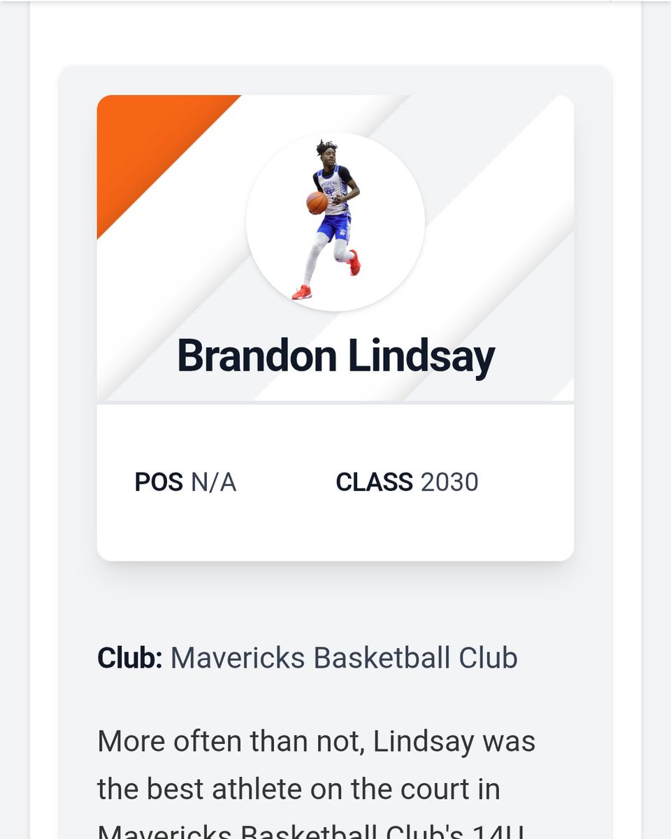 MavericksBCMO's tweet photo. @Blindsay2030 
Is a 6'1 lefty Guard who is a freak athlete and highly skilled!

@circuitfuture keep your eyes on this young man in Chicago 👀

@PrepHoopsMO @PHCircuit 
At the Derby City Duel 
10.3 PPG
6.6 RPG
1.6 SPG https://t.co/WJxYI4iY5n