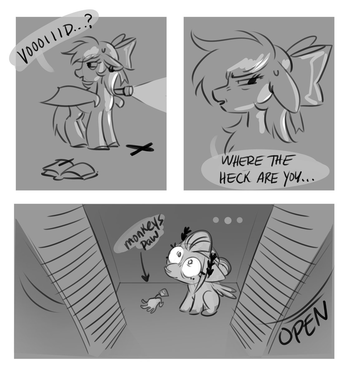 viralcosmos's tweet image. Phasmaphobia

#mlp #comic #VOID and #MIDDY @DoubleEnerd