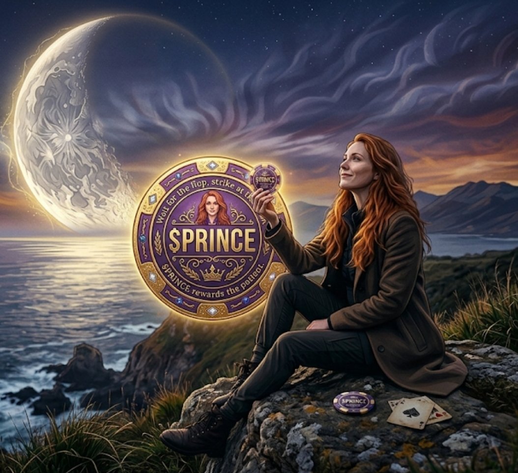 PrincePokerClub's tweet photo. Wait for the flop, strike at the moon. $PRINCE rewards the patient
#MemeCoinWin #solana #SolanaTokens #prince #coin #pump https://t.co/UMwJ4xrkFL