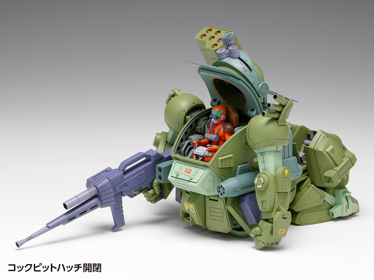 【新製品情報】キリコ、ムーザ、グレゴルー、バイマン、4人の機体を再現できる1/24 スコープドッグ ターボカスタムDX版が遂に登場！製品ページ公開しました！2026年5月20日（水）23：59までの受注分に限り、初回限定価格 ￥14,080（税込）この機会をお見逃しなく!! #ウェーブ #装甲騎兵ボトムズ
