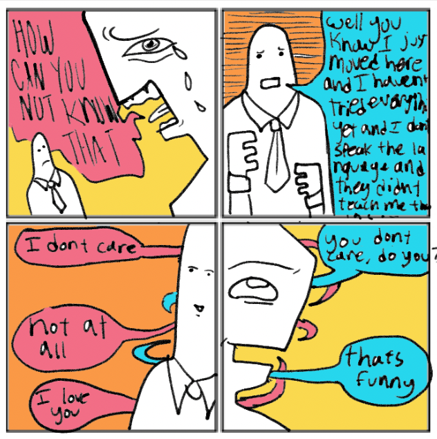 found a bunch of old comics i made