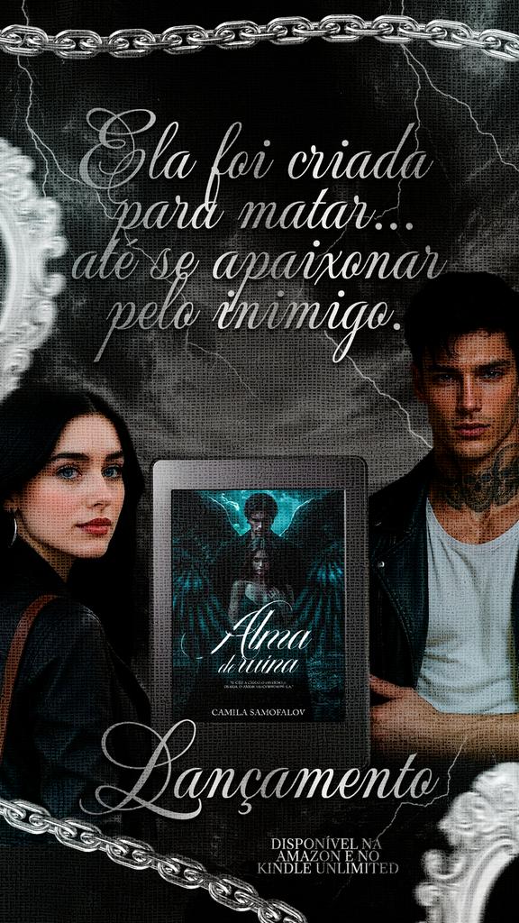 surtosaline's tweet image. 💚ALERTA DE LANÇAMENTO 🪽
DISPONÍVEL NA AMAZON E KINDLE UNLIMITED 🔗⤵️
a.co/d/0aidv1fV

#BookNow #books