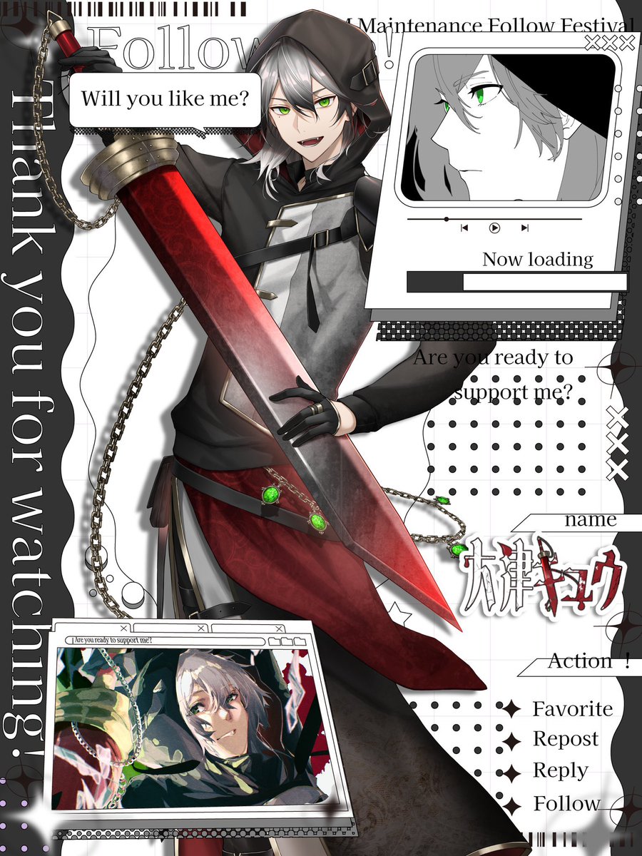 大津キュウ🩸⛓DAGV tweet media