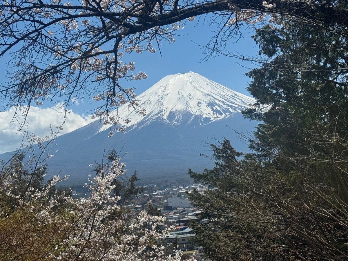 AAMILLZ44's tweet photo. I saw the beauty of Mt. Fuji https://t.co/KQBGVgdNFe