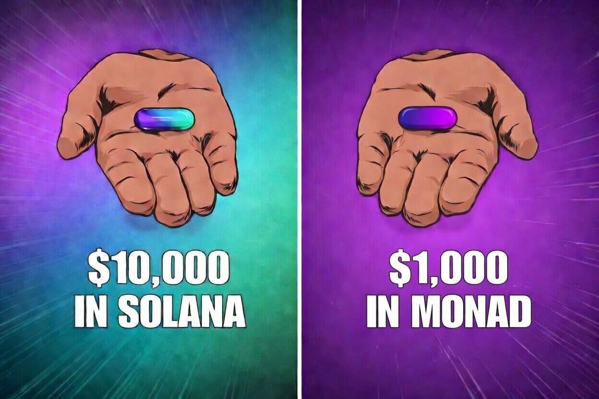 MediaMonad's tweet photo. $10,000 in $SOL or $1,000 in $MON

Which one hits 10x first? 👀 https://t.co/3BktY2oYz6