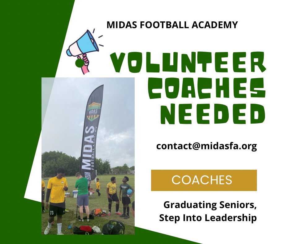 midasfausa's tweet photo. If you are finishing high school and want to grow as a leader, this is for you.

This is bigger than soccer.
This is about influence, responsibility, and impact.

Send an email to contact@midasfa.org to get started.

#righttoplay #buildingforsuccess #thebeautifulgame #Soccer https://t.co/syFeZj3pVP