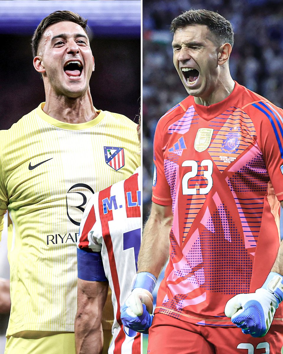 AtletiArgX's tweet photo. se termina el chiste del Dibu Martinez como mejor arquero del mundo y Musso titular ya en la seleccion? https://t.co/j7MrIVzvkr