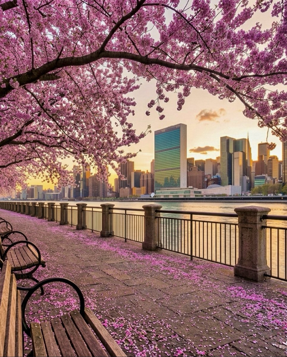 Guesswithme12's tweet photo. Roosevelt Island, New York https://t.co/2KE6y6RPLC