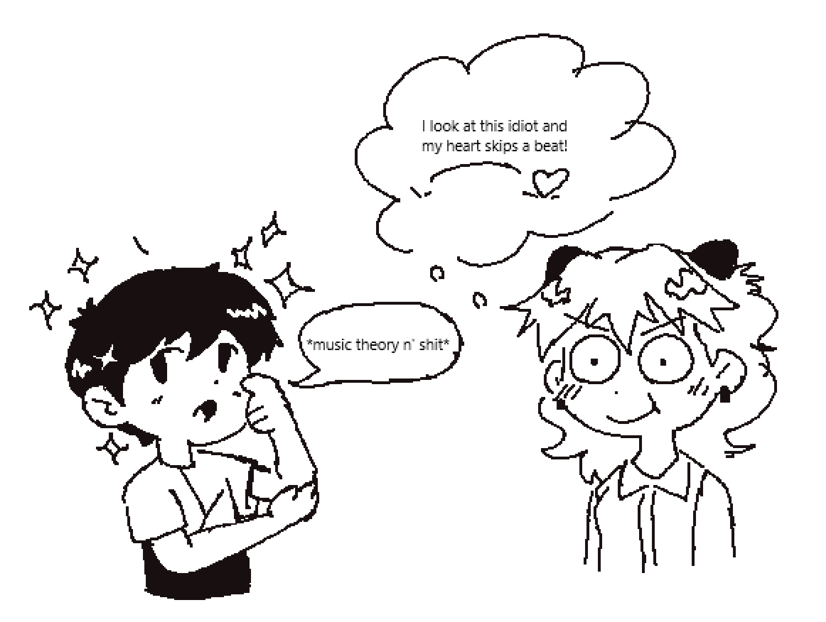 LAS ] They are like two stupid beetles under a rock.
