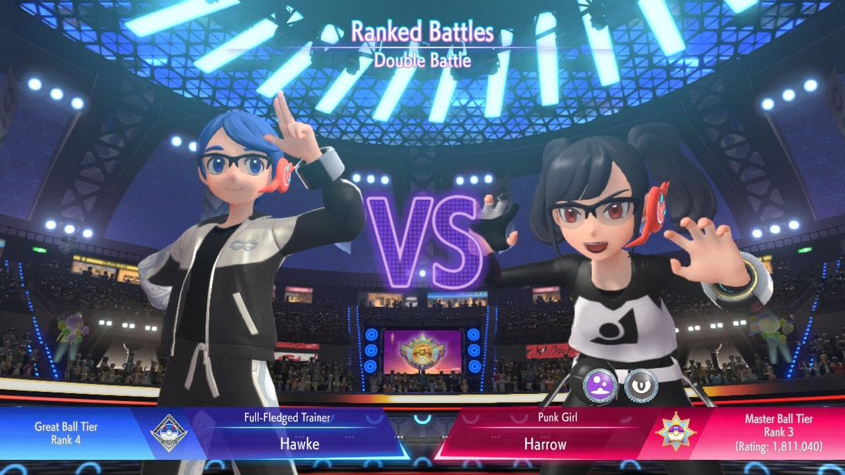 alexandrehawke's tweet photo. So note to self, your rank does not matter in Pokemon Champions cause you can fight a MASTER BALL rank as far back as Great Ball, I'm just trying to do my dailies and seeing what set ups I like more💀 https://t.co/AH3Uj87zfT