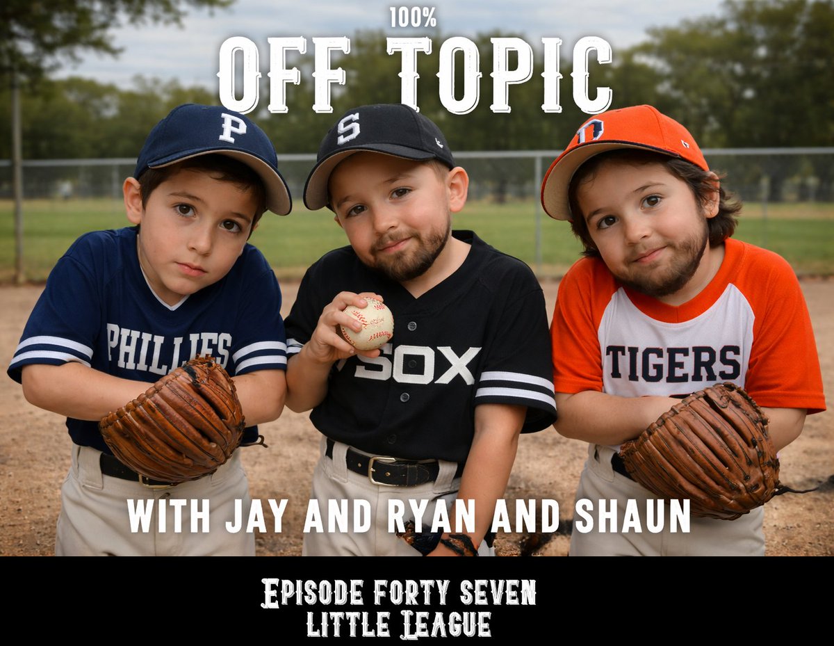 OffTopicPodJRS's tweet image. New Episode
Jay(@jayburkeshow) and Ryan(@ObsoleteMule256) and Shaun(@bleak07) discuss little league

#podcastrecommendations #littleleague #llws

open.spotify.com/episode/4l4XY5…