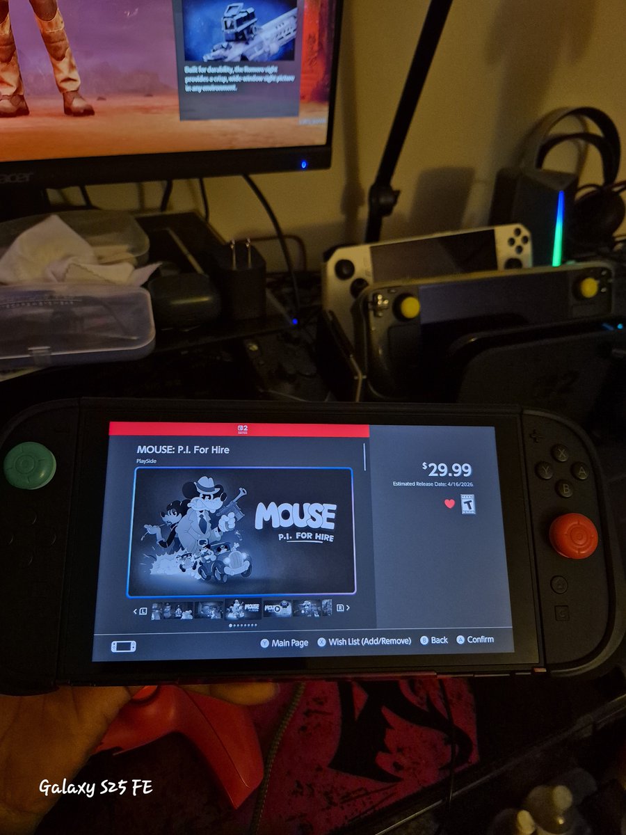 87Redd's tweet image. @mousethegame 
#Switch2
IM FEININ!!!! 🫠😩🤣🤣🤣💯