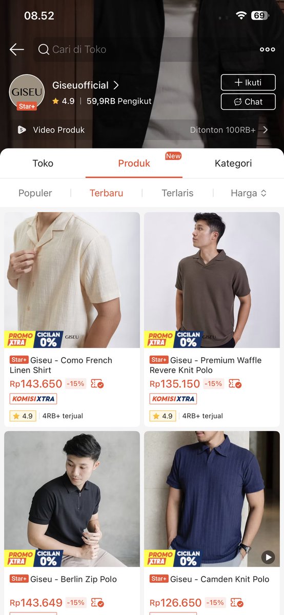 nirwana19866's tweet photo. COWOK WAJIB TAU ‼️😭
Biar outfit ga kelihatan ASAL PAKE 👀

Upgrade dikit, langsung beda aura👇

Bluebotton
Cottongo 
Erigo
Giseu 
Nvm
Ootdsuply
Russ &amp; co
Sanvanina
Smith berlin
Human greatness

Ga perlu MAHAL yg  penting kelihatan proper ✔️
Dari biasa jadi enak dilihat 😭✨ https://t.co/xMds8bDU0M