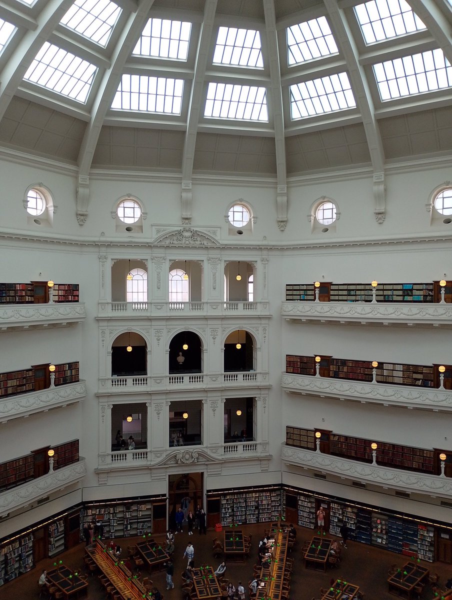 newsatsix1986's tweet image. The Library is a treasure of the state of Victoria, so much so, it was registered in the Victorian Heritage Database in August 1982; seven years before the scene from #TheNewsreader was set.

What a joy it was to visit the State Library of Victoria ❤️📚

vhd.heritagecouncil.vic.gov.au/places/812