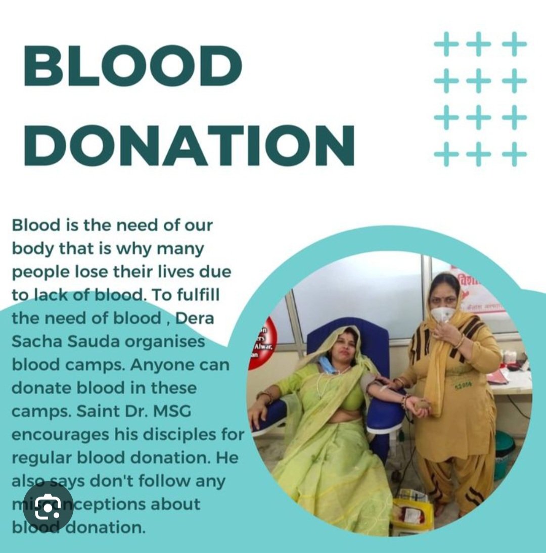 SimranThak44266's tweet photo. रक्तदान यानी महादान 🩸 
Inspired by Saint Gurmeet Ram Rahim Singh Ji 
#BloodDonation https://t.co/7Fu2VmShCR