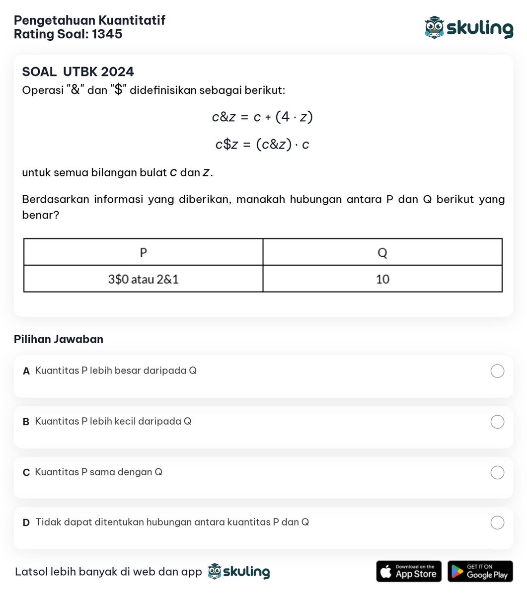 Skuling | Latsol & TO SNBT, TKA, Kedinasan tweet media