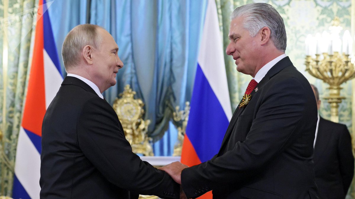 #CubaNoEstáSola 
💪🏻🇨🇺
#CubaEstáFirme