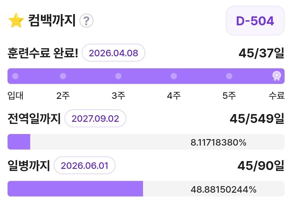 유태양 전역 디데이 tweet media