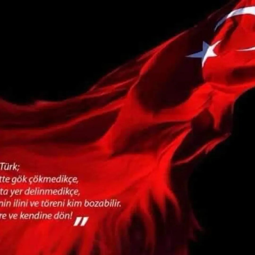 *TEK DEVLET
*TEK MİLLET
*TEK VATAN
*TEK BAYRAK
***BAYRAK İnmesin ; 
***EZANlar Dinmesin diye
*MİLLİ BİRLİK BERABERLİĞİMİZ, KARDEŞLİĞİMİZ için
*GÜVENLİ BİR GELECEĞİMİZ için
Yaşasın, 
#TÜRKİYECUMHURİYETİ

Devletimin; Milletimin daima Yanındayım...

🇹🇷Musa Kuzu🇹🇷