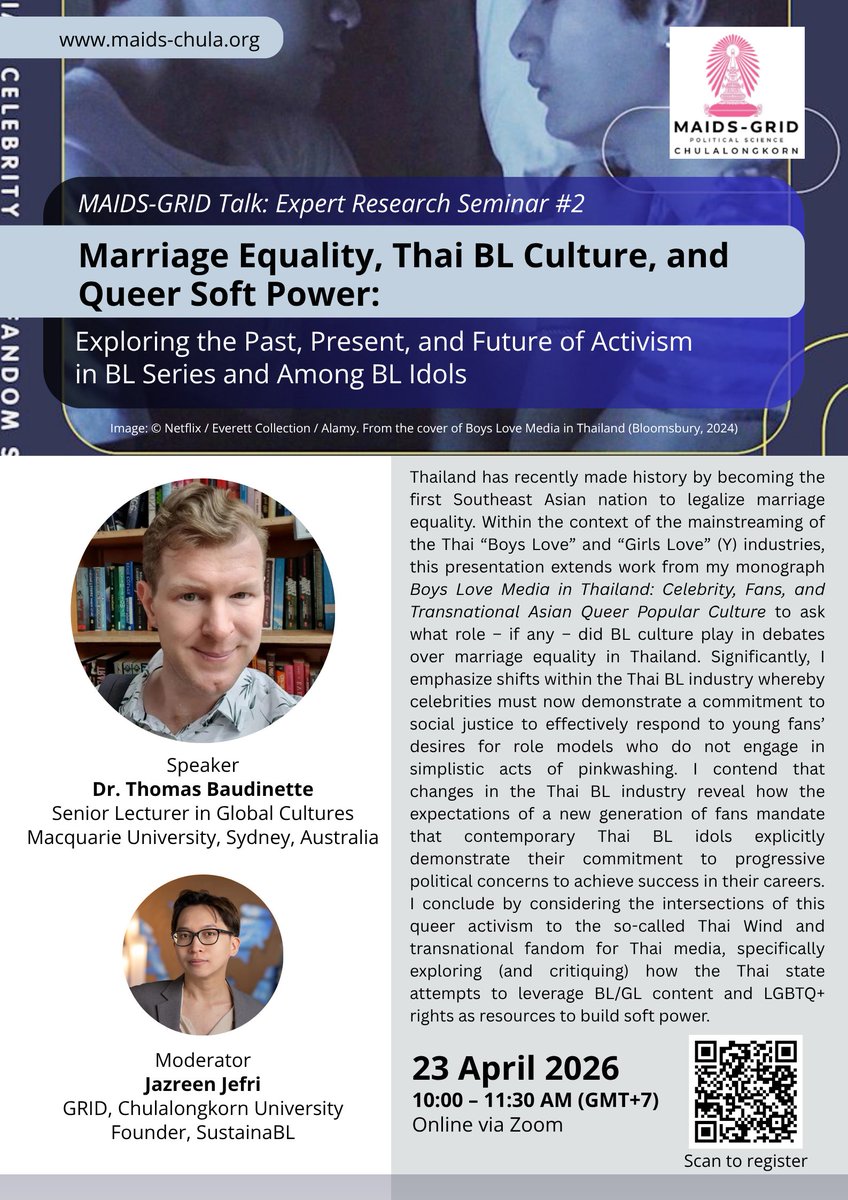 Dr Thomas Baudinette tweet media