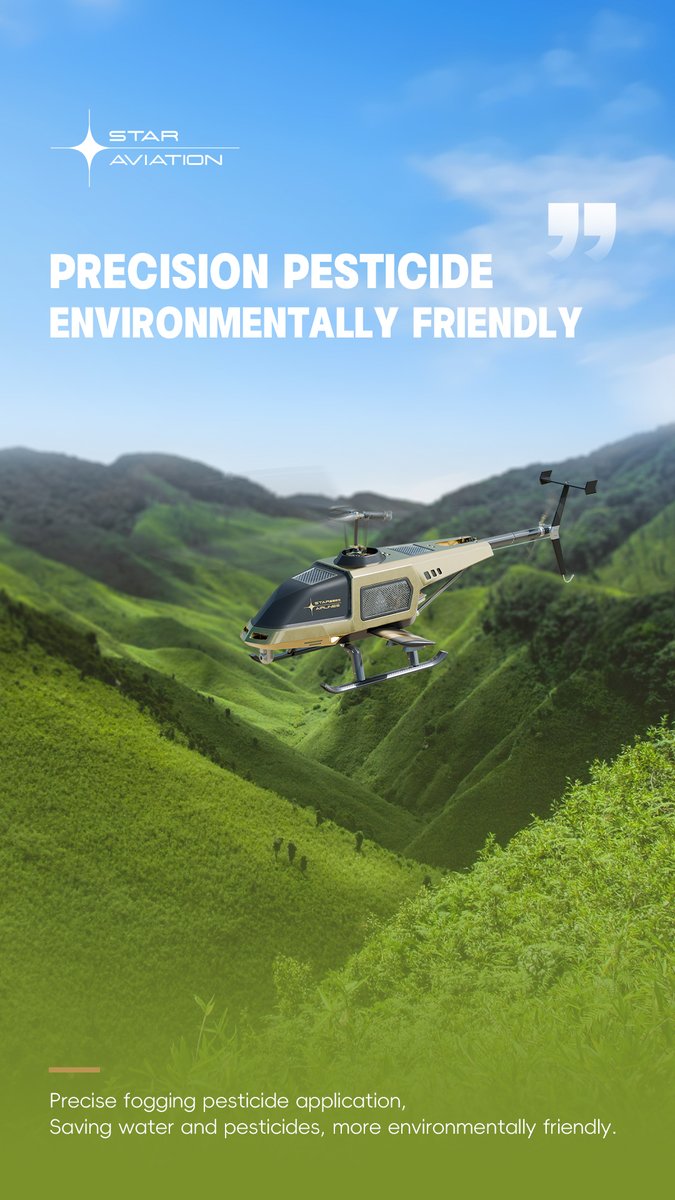 1avKNBGfwO39426's tweet image. The HARVEST series are designed for spring—the season of growth.
Heavy-lift stability, wider spray coverage 
Navigates terraced hills &amp;amp; orchards
Pilot stays on the ground
Precision atomized spraying

Smart spraying. Safe operators. Sustainable yields.
#SpringSpraying #PrecisionAg