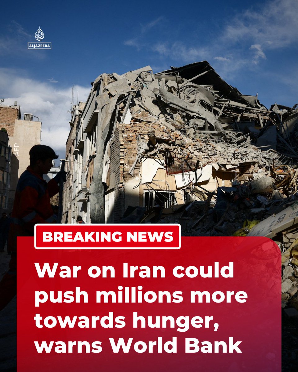 BREAKING: The US-Israel war on Iran could push millions towards hunger ...
