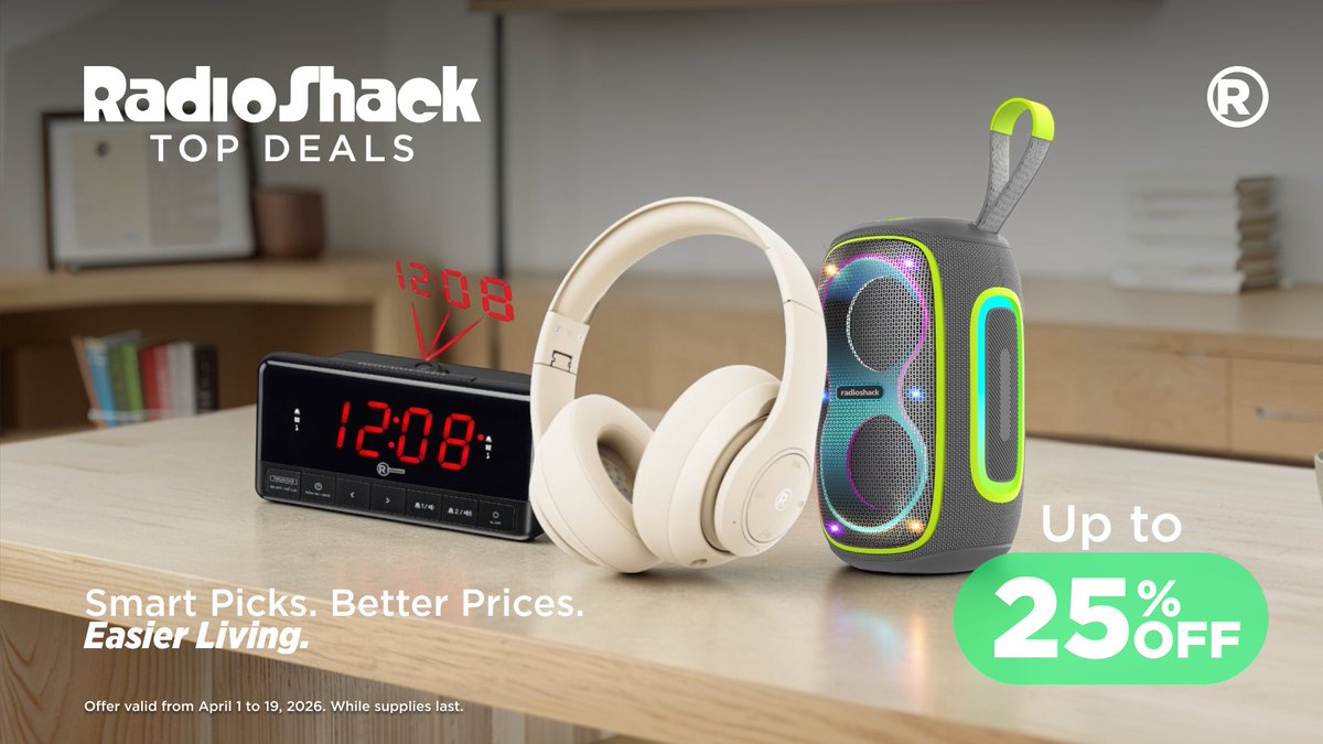 RadioShack tweet media