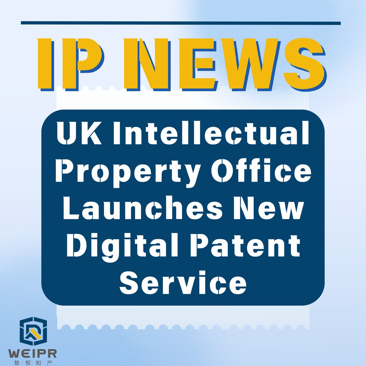 WuhanWEIPRIP's tweet image. 🔔 Big #news for #UK #patent applicants: a new digital service launches on 1 April.

✨ You can now apply, manage, and renew patents via a single online system.

⏳ #Trademark and #design functions will follow later.

📅 More details👉en.we-ipr.com/IPNews/607

#IP #UKIPO #IPNews