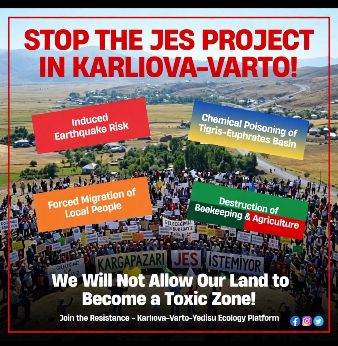 serhedrencber's tweet photo. @XRebellionUK 
Why we oppos the #JES  Projekt
STOP JES  Protect Easter turkey
 ➡️  ⚠️☢️https://t.co/VAUYVm4kKF

➡️☢️https://t.co/89VVtOwlSC https://t.co/XhWTIitvqb