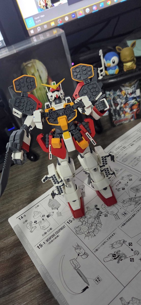 Lefty3213a's tweet photo. First MG and I love it :D haven't done any panel lining or painting yet kind of like it as is for now  #gundam #gunpla #gundamkit #gundammodelkit #gundambuild #gunplakit #gunplabuild #グリプス戦役集まれ #ガンプラ #plamo #ガンダム #積みプラ https://t.co/b8yF39L5zb