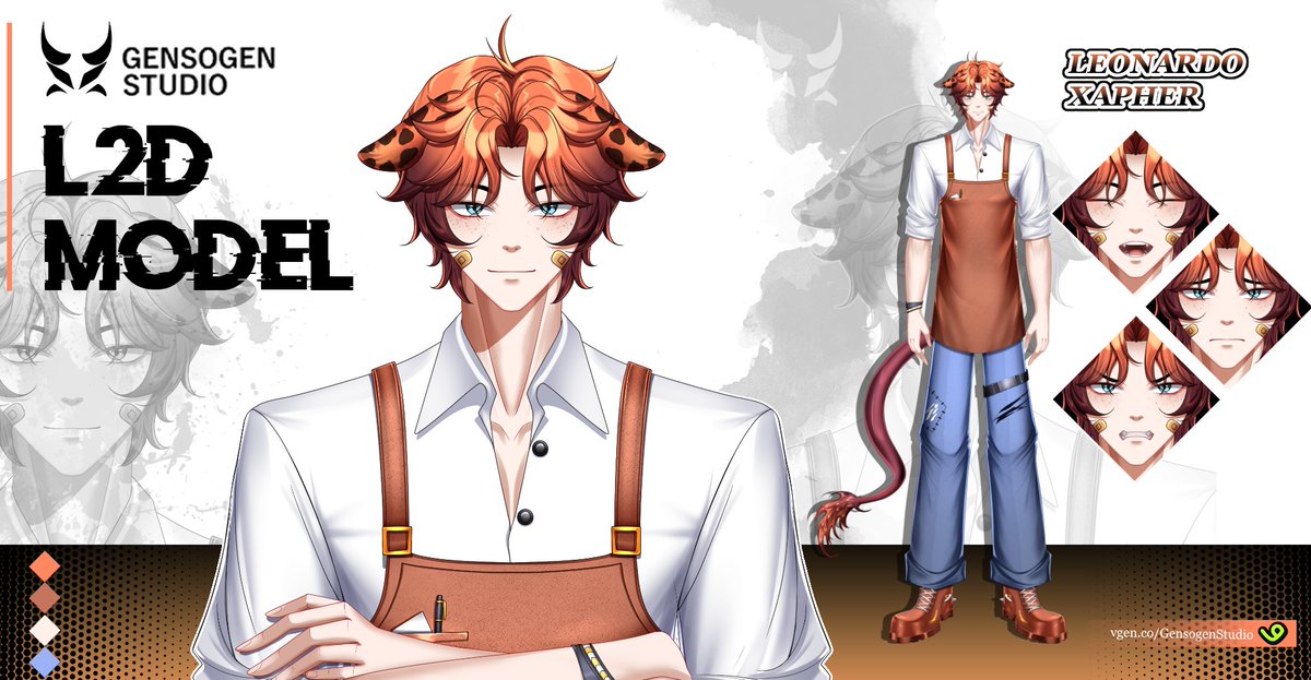 Gensogen Studio😈| L2D Comms Open tweet media