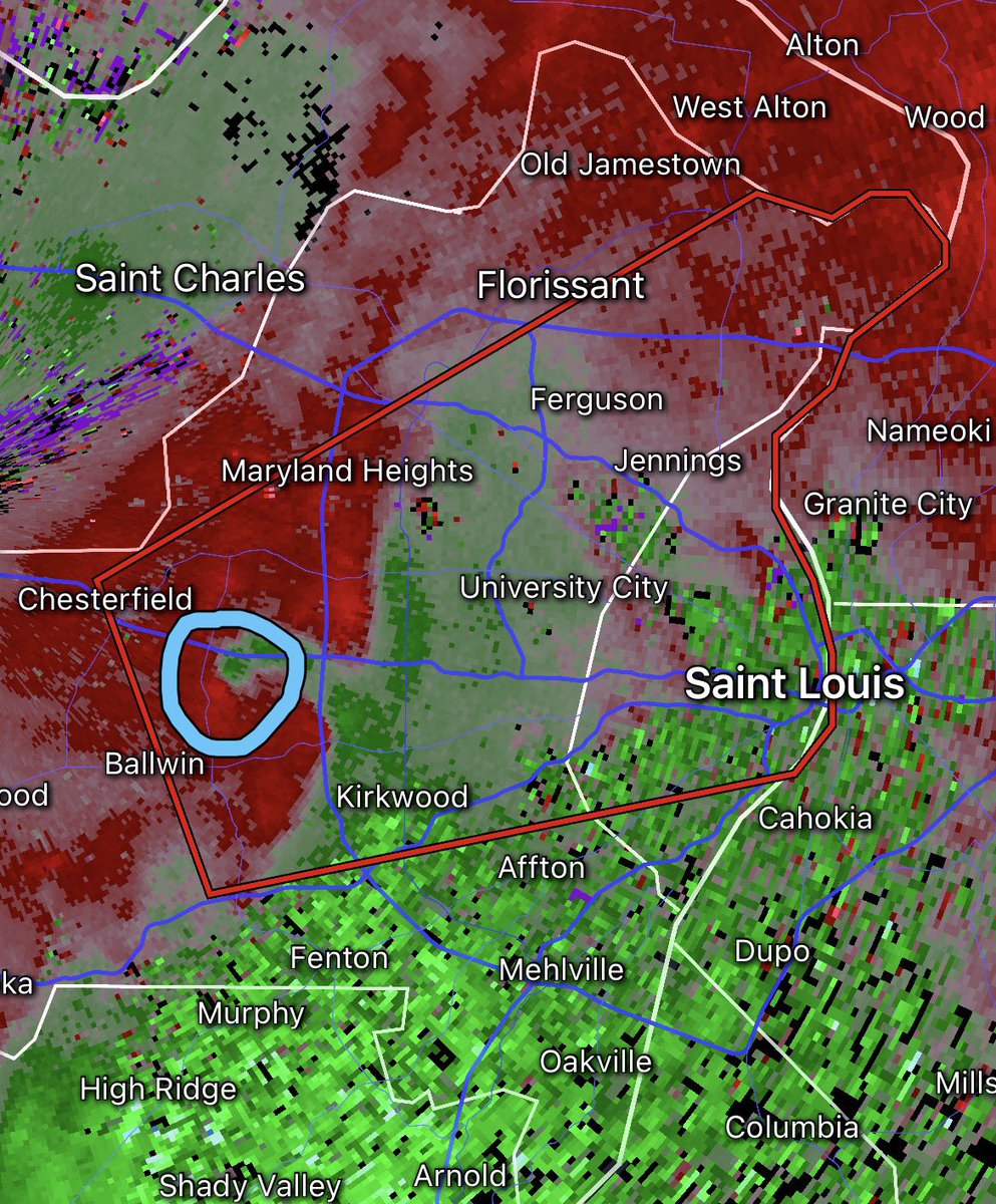 Tornado Warning in effect for St Louis County &amp; St Louis City, MO until 10:30 PM CDT.

Seek shelter now!

#tornado #weather #wxtwitter #MOwx