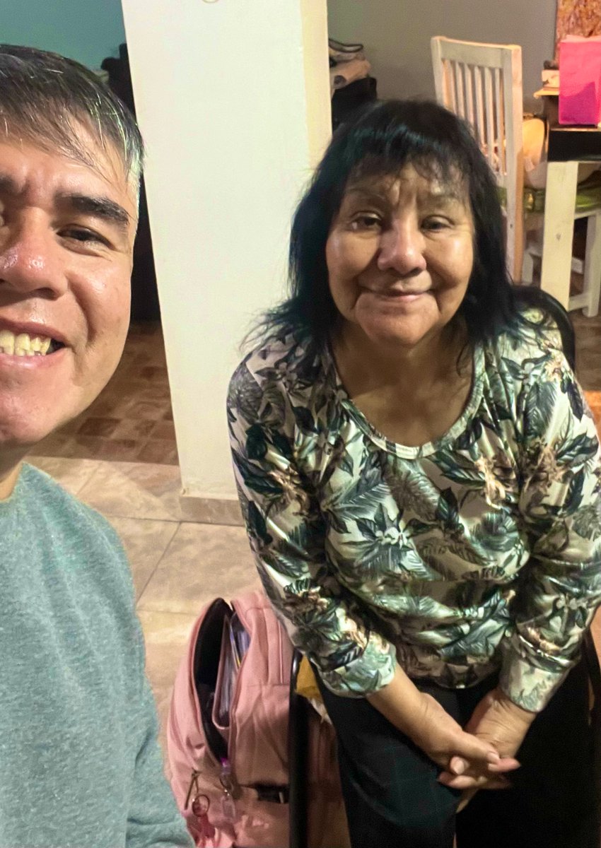 Siempre es lindo recargar pilas
Con mi mamita!! ❤️