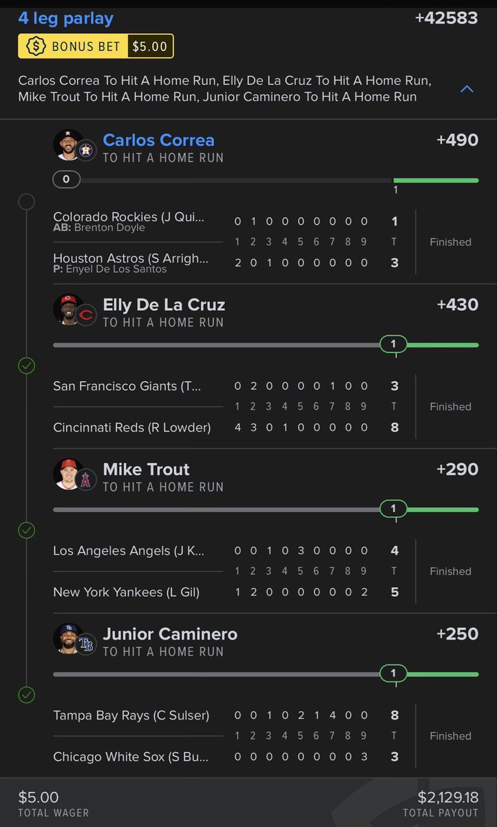 LilGilTrill's tweet image. ✅✅✅❌ ok now it’s officially done…🤮

lesson learned for tomorrow/future 
use Yordan (or any pick you feel right) 
no matter how many times
no matter how many slips

RIDE YOUR GUT
#Gambling𝕏 #GamblingCommunity #GT