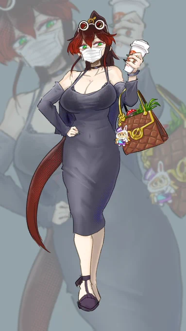 #裴妮大姊姊 (Taiwanese Vtuber under a company name called TSA) some fan art dump in their member discord server, consider is my way to paying back for 1 month membership lol.