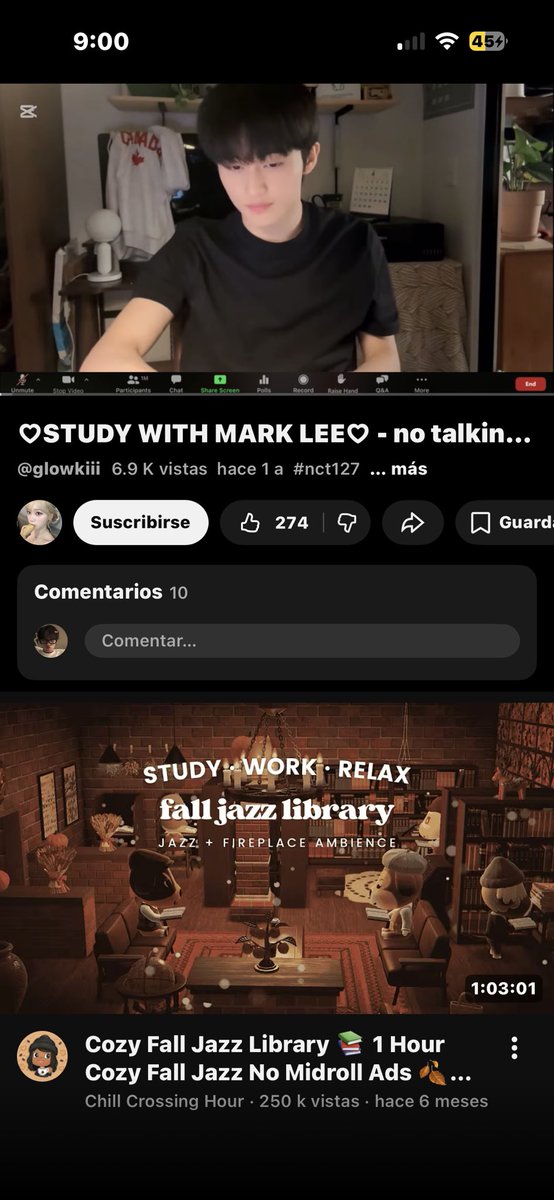 me puse a ver esto para estudiar pero terminé llorando